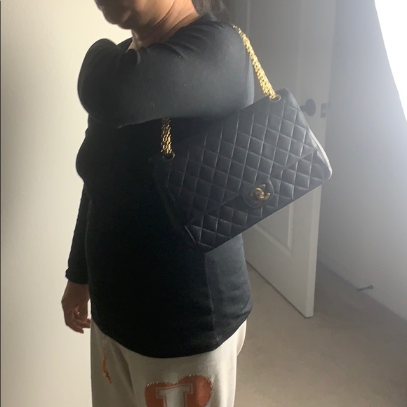 🛑SOLD🛑Chanel vintage double flap CF medium - Picture 16 of 16